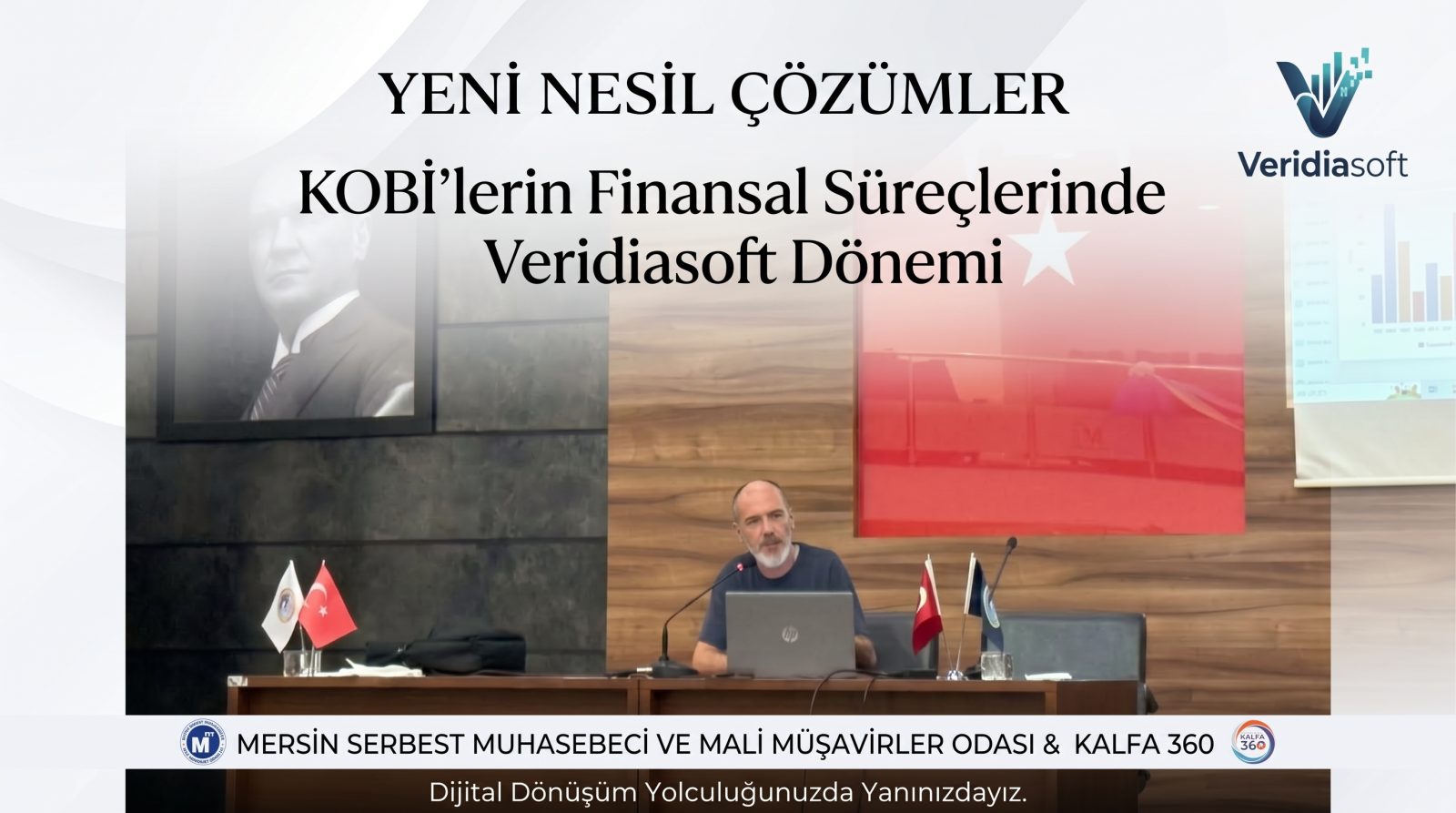 Veridiasoft KOBİ Finansal Çözümleri - Mersin SMMMO ve Kalfa 360 Etkinliği