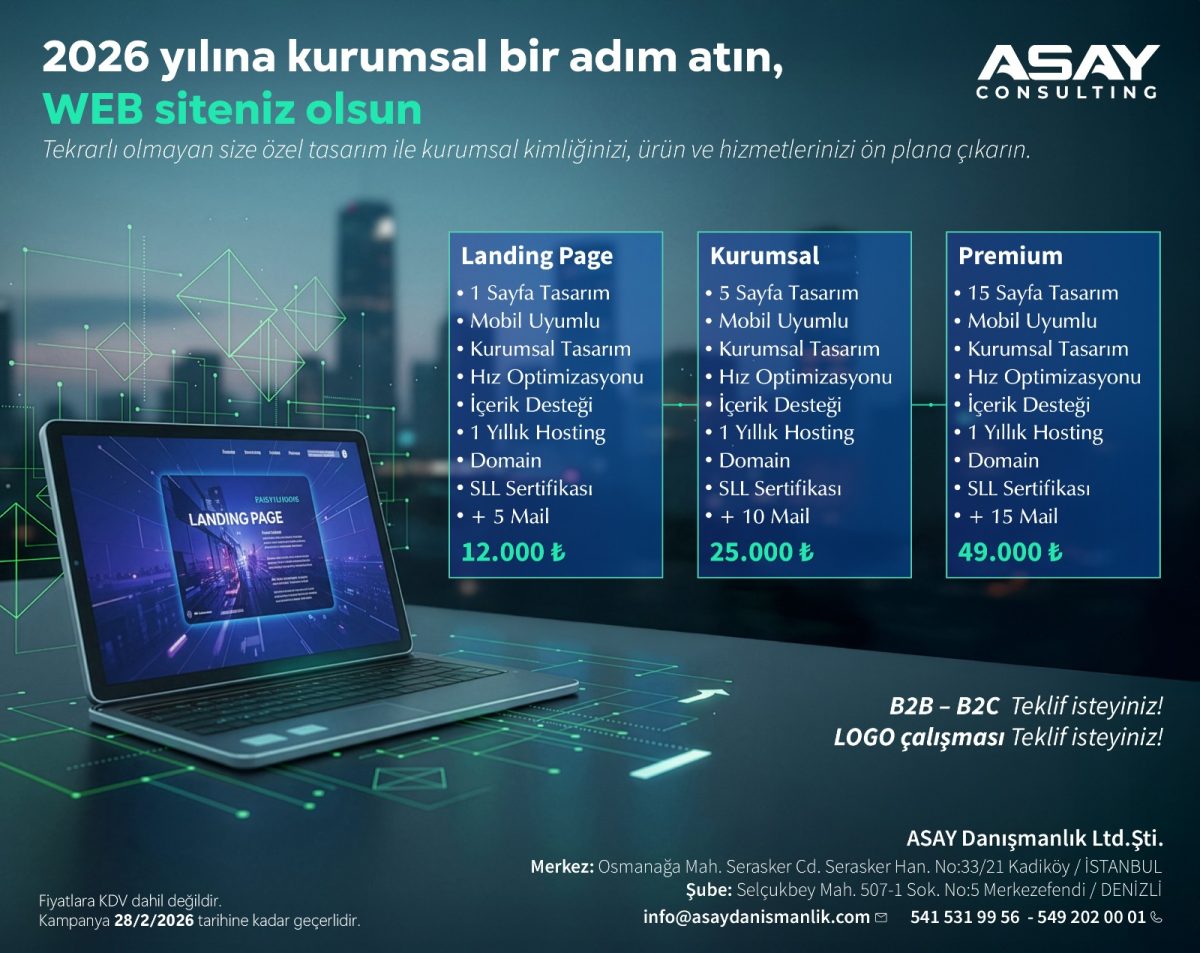 2026’ya Kurumsal Bir Adım – Web Sitenizle Fark Yaratın