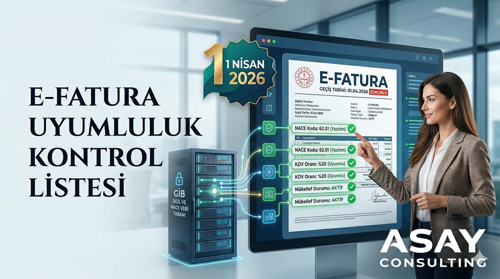 e-Fatura Süreçlerinde Yeni Dönem: 1 Nisan 2026 Mükellef Sicil ve NACE Denetimleri